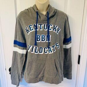 PINK Kentucky BBN Wildcats Gray Hoodie!